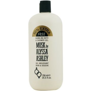 ALYSSA ASHLEY MUSK SHOWER GEL DOUCHEGEL FLACON 750 ML