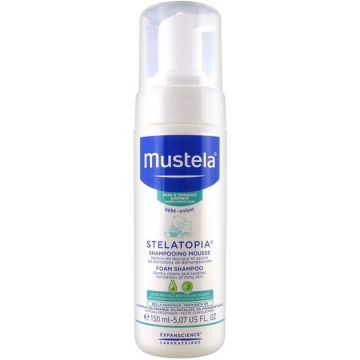 MUSTELA BEBE STELATOPIA (MUSTELA) STELATOPIA FOAM SHAMPOO SPUITBUS 150 ML