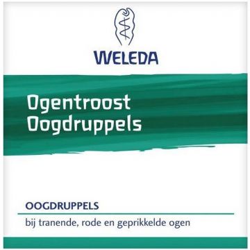 WELEDA OGENTROOST OOGDRUPPELS RODE/GEPRIKKELDE OGEN AMPULLEN 20 STUKS