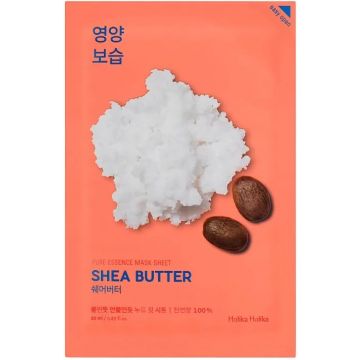 HOLIKA HOLIKA PURE ESSENCE (HOLIKA HOLIKA) PURE ESSENCE MASK SHEET SHEA BUTTER GEZICHTSMASKER ZAKJE 20 ML
