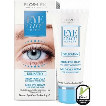 FLOSLEK MILD EYE CREAM FOR SENSITIVE SKIN OOGCREME TUBE 30 ML