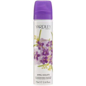 YARDLEY APRIL VIOLETS DEODORANT SPRAY 75 ML