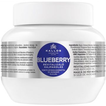KALLOS BLUEBERRY (KALLOS) BLUEBERRY HAIR MASK HAARMASKER POT 275 ML