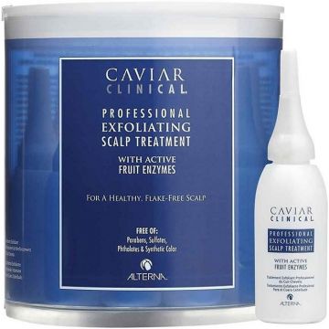 ALTERNA CAVIAR CLINICAL (ALTERNA) CAVIAR CLINICAL PROFESSIONAL EXFOLIATING SCALP TREATMENT SET 12 X 15 ML