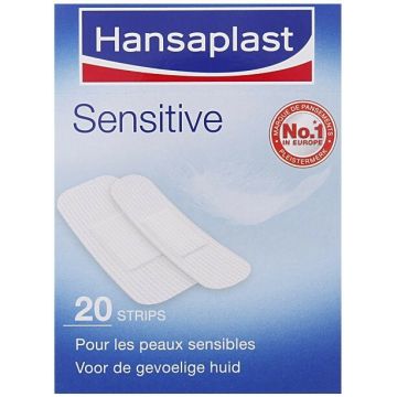 HANSAPLAST SENSITIVE (HANSAPLAST) SENSITIVE PLEISTERS PAKJE 20 STUKS