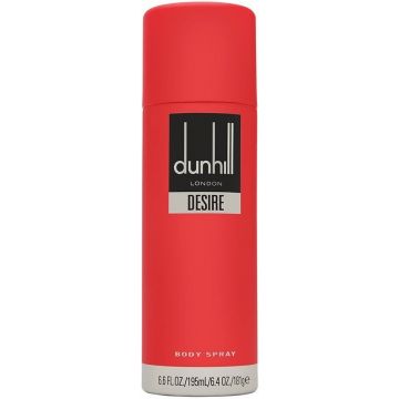 DUNHILL DESIRE RED FOR MEN DEODORANT SPRAY SPUITBUS 195 ML