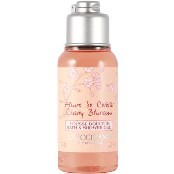L'OCCITANE CHERRY BLOSSOM (L'OCCITANE) CHERRY BLOSSOM BATH & SHOWER GEL DOUCHEGEL FLACON 75 ML