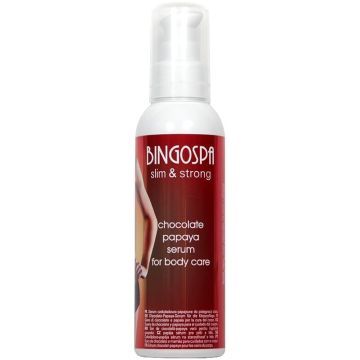 BINGO SPA SLIM & STRONG CHOCOLATE PAPAYA SERUM BODYSERUM 135 GRAM