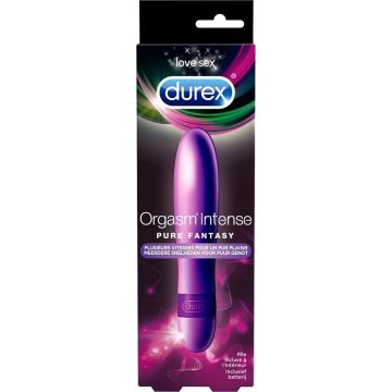 DUREX ORGASM INTENSE (DUREX) ORGASM INTENSE PURE FANTASY VIBRATOR DOOS 1 STUK