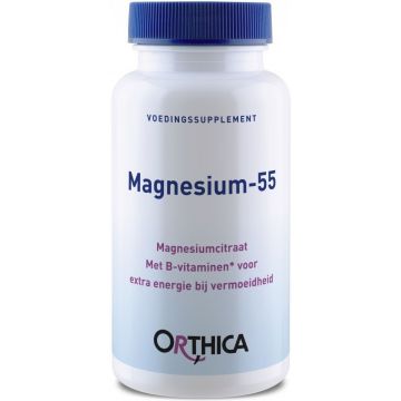ORTHICA VOEDINGSSUPPLEMENT MAGNESIUM-55 TABLETTEN POT 120 STUKS