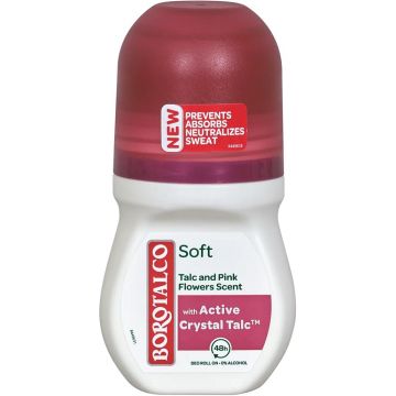 BOROTALCO SOFT DEODORANT ROLLER 50 ML
