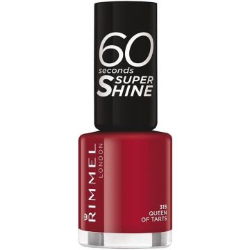 RIMMEL 60 SECONDS (RIMMEL) 60 SECONDS 315 QUEEN OF TARTS NAGELLAK POTJE 8 ML