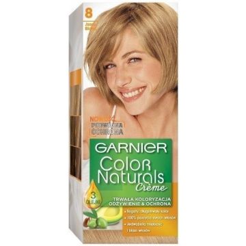 GARNIER COLOR NATURALS CREME 8 LIGHT BLOND HAARVERF PAK 1 STUK