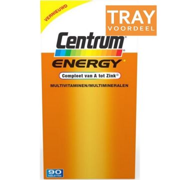 CENTRUM ENERGY ADVANCED TABLETTEN TRAY 48 X 90 STUKS