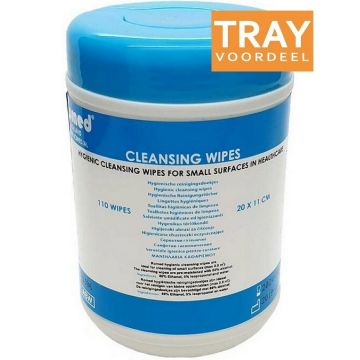 ROMED HYGIENISCHE REINIGINGSDOEKJES TRAY 6 X 110 STUKS