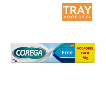 COREGA FREE KLEEFCREME TRAY 24 X 70 GRAM