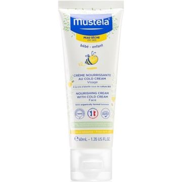 MUSTELA BEBE-ENFANT NOURISHING CREAM WITH COLD CREAM BABY CREME 40 ML