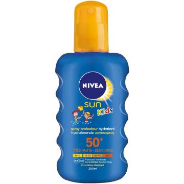 NIVEA SUN KIDS (NIVEA) KIDS SUN SPRAY 50+ ZEER HOOG ZONNEBRAND SPRAY 200 ML