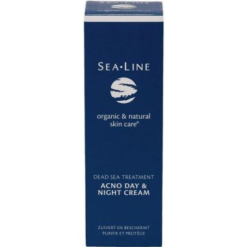 SEA LINE DEAD SEA TREATMENT ACNO DAY & NIGHT CREAM GEZICHTSCREME TUBE 75 ML
