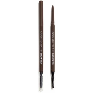 GOSH ULTRA THIN DARK BROWN BROW PEN WENKBRAUWPOTLOOD 0,09 GRAM