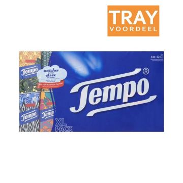 TEMPO ZAKDOEKJES TRAY 8 X 42 X 10 STUKS