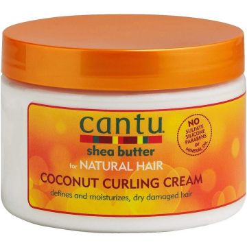 CANTU COCONUT CURLING CREAM HAARCREME POT 340 GRAM