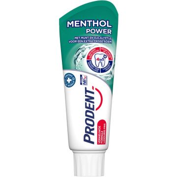 PRODENT MENTHOLPOWER (PRODENT) MENTHOL POWER TANDPASTA TUBE 75 ML