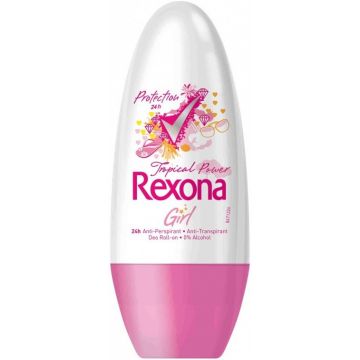 REXONA GIRL TROPICAL POWER DEO ROLLER 50 ML