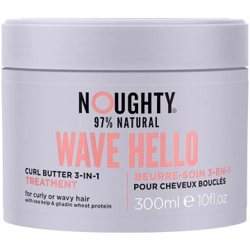 NOUGHTY WAVE HELLO CURL BUTTER 3-IN-1 TREATMENT HAARCREME POT 300 ML