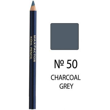 MAX FACTOR KOHL PENCIL (MAX FACTOR) KOHL PENCIL 50 CHARCOAL GREY EYELINER OOGPOTLOOD 4 GRAM
