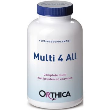 ORTHICA VOEDINGSSUPPLEMENT MULTI 4 ALL TABLETTEN POT 180 STUKS
