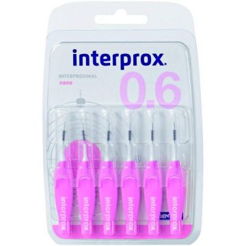 INTERPROX INTERPROXIMAL NANO 1.9 MM TANDENRAGERS PAK 6 STUKS