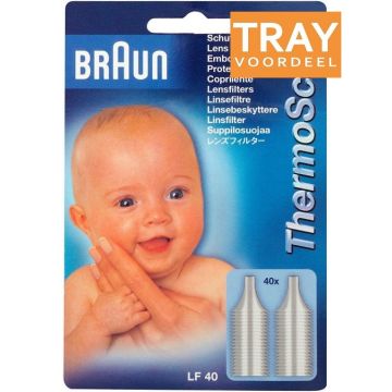 BRAUN THERMOSCAN LENSFILTERS 432 X 40 STUKS