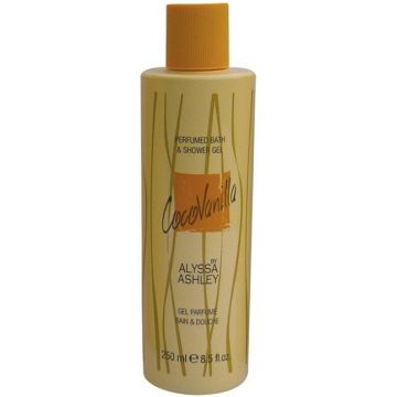 ALYSSA ASHLEY COCOVANILLA PERFUMED BATH &amp; SHOWER GEL DOUCHEGEL FLACON 250 ML