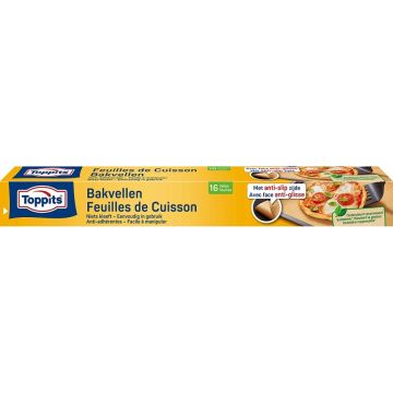 TOPPITS BAKPAPIER 16 STUKS