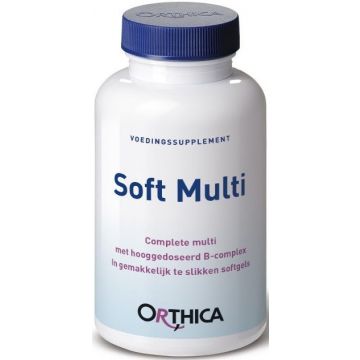 ORTHICA VOEDINGSSUPPLEMENT SOFT MULTI SOFTGELS POT 60 STUKS