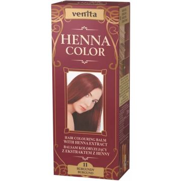 VENITA HENNA COLOR (VENITA) HENNA COLOR 11 BURGUNDY HAIR COLOURING BALM DOOSJE 75 ML