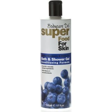 BODYCARE DELI BLUEBERRY & WHITE TEA BATH & SHOWER GEL DOUCHEGEL 500 ML