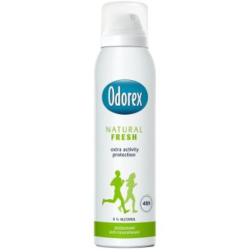 ODOREX NATUURLIJK FRIS (ODOREX) NATURAL FRESH DEO SPRAY SPUITBUS 150 ML