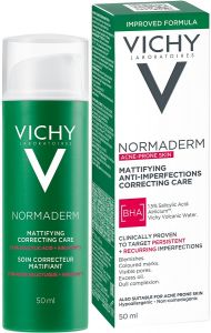 VICHY NORMADERM MATTIFYING ANTI-IMPERFECTIONS CORRECTION CARE DAGCREME POMP 50 ML