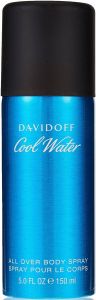 DAVIDOFF COOL WATER BODY SPRAY SPUITBUS 150 ML (VERPAKKING BESCHADIGD)