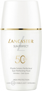 LANCASTER SUN PERFECT INFINITE GLOW PERFECTING FLUID SPF 50 ZONNEBRAND STICK 30 ML