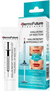 DERMOFUTURE HYALURONIC LIP INJECTION LIP FILLER TUBE 12 ML (DOOSJE BESCHADIGD)