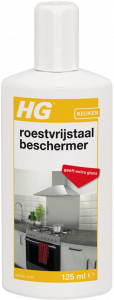 HG KEUKEN ROESTVRIJSTAAL BESCHERMER FLACON 125 ML