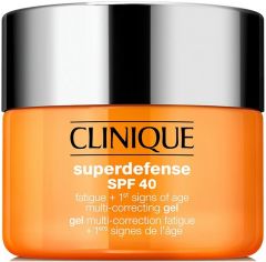 CLINIQUE SUPERDEFENSE SPF40 FATIGUE + 1ST SIGNS OF AGE MULTI-CORRECTING GEL POT 50 ML