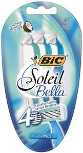 BIC SOLEIL BELLA WEGWERPMESJES PAK 3 STUKS