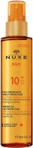 NUXE SUN TANNING OIL SPF10 LOW PROTECTION SPRAY 150 ML