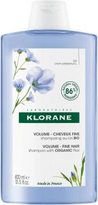 KLORANE FLAX VOLUME-FINE HAIR SHAMPOO FLACON 400 ML