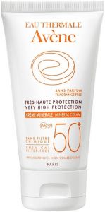 AVENE VERY HIGH PROTECTION MINERAL CREAM SPF 50+ ZONNEBRAND TUBE 50 ML