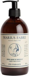 MARIUS FABRE MARSEILLE PARASOL PINE LIQUID SOAP VLOEIBARE ZEEP POMP 500 ML